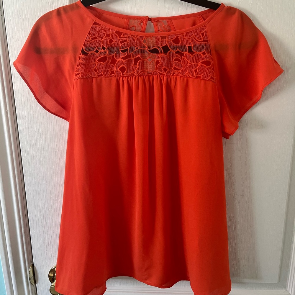 Maeve anthropologie short sleeve to size 2